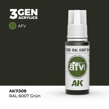 AK Interactive AK11308 AK 3GEN - RAL 6007 Green