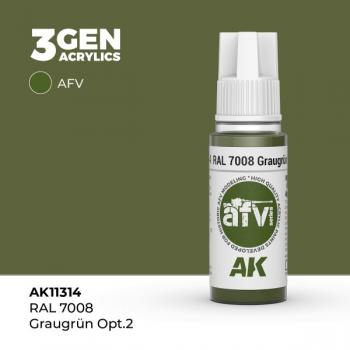 AK Interactive AK11314 AK 3GEN - RAL 7008 Grey Green Opt.2