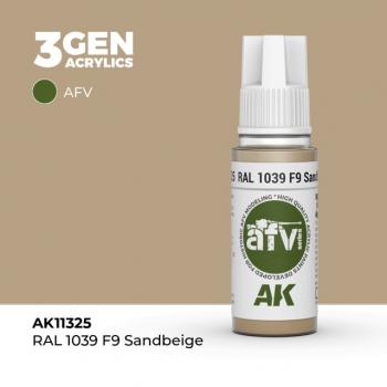 AK Interactive AK11325 AK 3GEN - RAL 1039 F9 Sandbeige