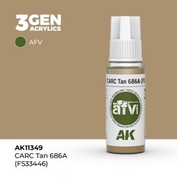 AK Interactive AK11349 AK 3GEN - Carc Tan 686A FS33446