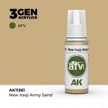 AK Interactive AK11361 AK 3GEN - New Iraqi Army Sand