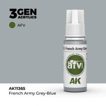 AK Interactive AK11365 AK 3GEN - French Army Grey-Blue