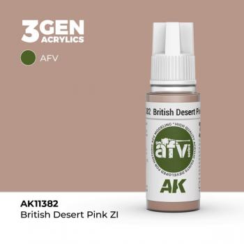 AK Interactive AK11382 AK 3GEN - British Desert Pink ZI