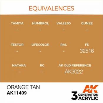 AK Interactive AK11409 AK 3GEN - Orange Tan