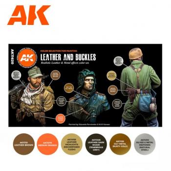 AK Interactive AK11620 Leather and Buckles