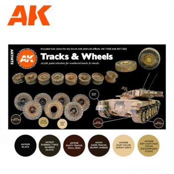 AK Interactive AK11672 Tracks and Wheels