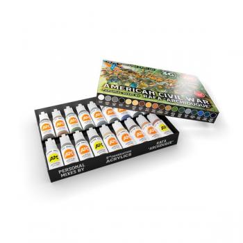 AK Interactive AK11764 American Civil War Paint Set