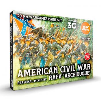AK Interactive AK11764 American Civil War Paint Set