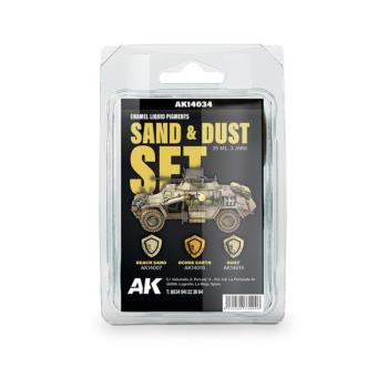AK Interactive AK14034 Sand and Dust Set