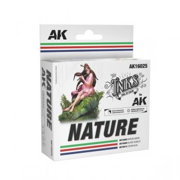 AK Interactive AK16025 Nature - Ink Set