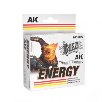 AK Interactive AK16027 Energy - Ink Set