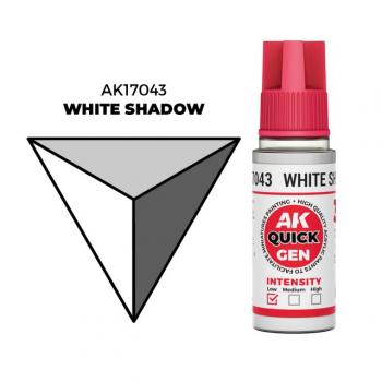AK Interactive AK17043 AK QUICK GEN - White Shadow