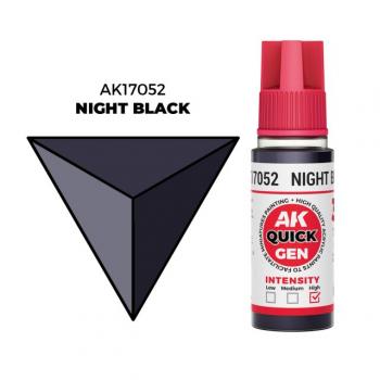 AK Interactive AK17052 AK QUICK GEN - Night Black
