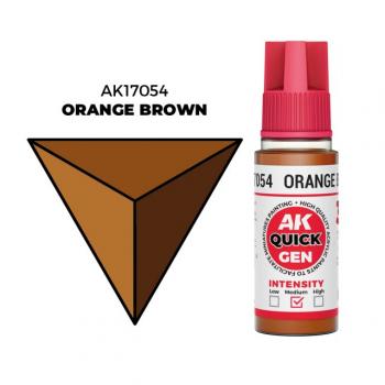 AK Interactive AK17054 AK QUICK GEN - Orange Brown