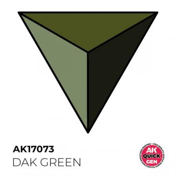 AK Interactive AK17073 AK QUICK GEN - DAK Green