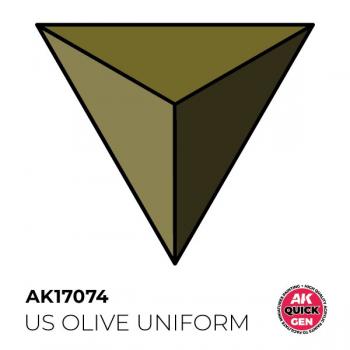 AK Interactive AK17074 AK QUICK GEN - US Olive Uniform