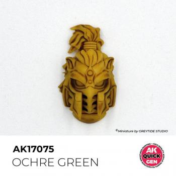 AK Interactive AK17075 AK QUICK GEN - Ochre Green