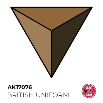 AK Interactive AK17076 AK QUICK GEN - British Uniform