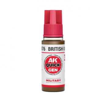 AK Interactive AK17076 AK QUICK GEN - British Uniform