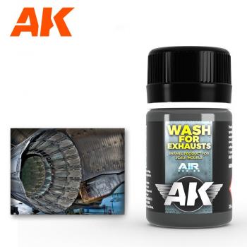 AK Interactive AK2040 Exhaust Wash