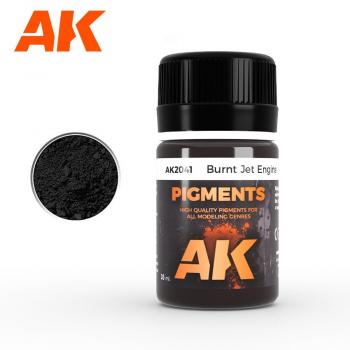 AK Interactive AK2041 Burnt Jet Engine Pigment