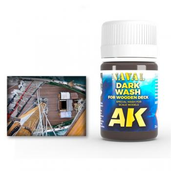 AK Interactive AK301 Dark Wash for Wood Deck