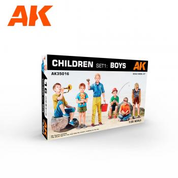 AK Interactive AK35016 Children Set 1 - Boys