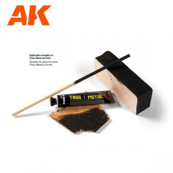 AK Interactive AK465 True Metal - Pure Black
