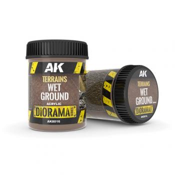 AK Interactive AK8016 Terrains Wet Ground 250ml