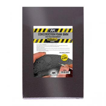 AK Interactive AK8096 Construction Foam 6mm x 2