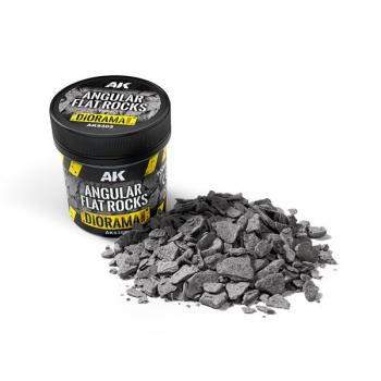 AK Interactive AK8303 Angular Flat Rocks
