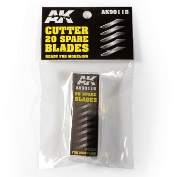 AK Interactive AK9011B Cutter Spare Blades x 20
