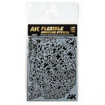 AK Interactive AK9079 Flexible Airbrush Stencil