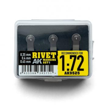 AK Interactive AK9525 Rivet Marking Set 1