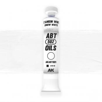 AK Interactive AKABT001 ABT 502 - Titanium White - Snow white