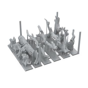 AK Interactive AKBIT0006 Dead Trees x 17