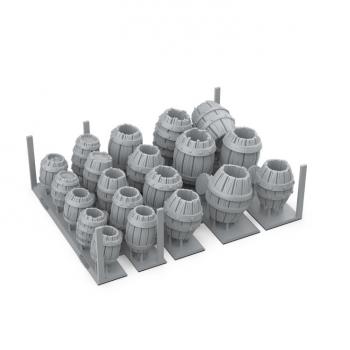 AK Interactive AKBIT0011 Wood Barrels