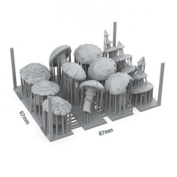 AK Interactive AKBIT0022 Gigant Mushrooms