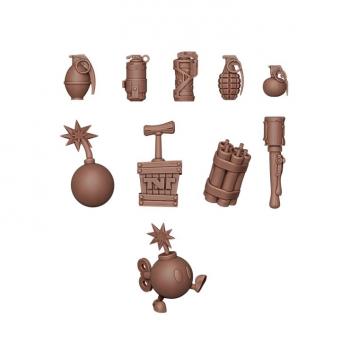 AK Interactive AKBIT0028 Bombs and Grenades