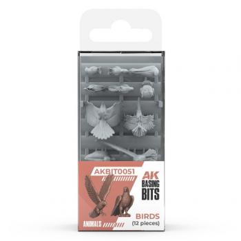 AK Interactive AKBIT0051 Birds x 12
