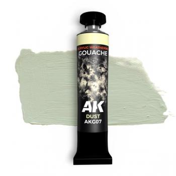 AK Interactive AKG07 AK GOUACHE - Dust