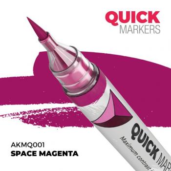 AK Interactive AKMQ001 QUICK MARKER - Space Magenta