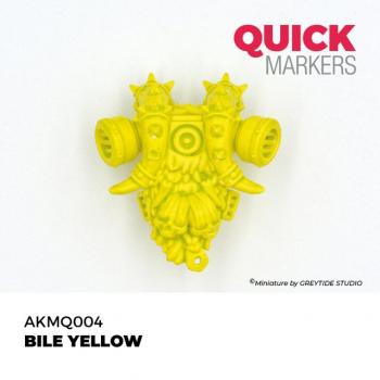AK Interactive AKMQ004 QUICK MARKER - Bile Yellow