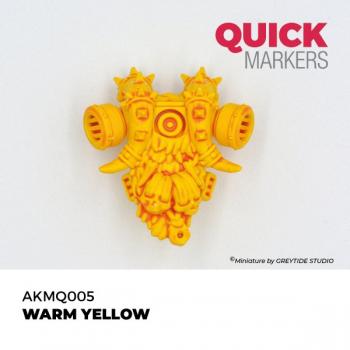 AK Interactive AKMQ005 QUICK MARKER - Warm Yellow