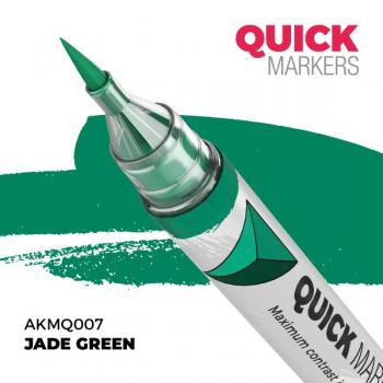 AK Interactive AKMQ007 QUICK MARKER - Jade Green