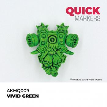 AK Interactive AKMQ009 QUICK MARKER - Vivid Green