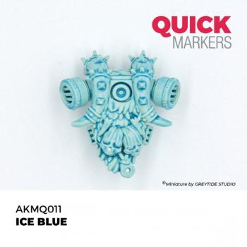 AK Interactive AKMQ011 QUICK MARKER - Ice Blue