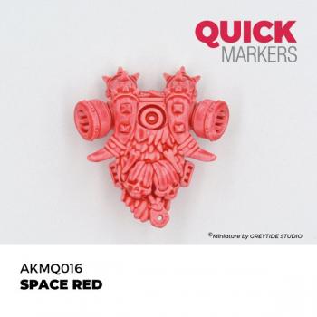 AK Interactive AKMQ016 QUICK MARKER - Space Red
