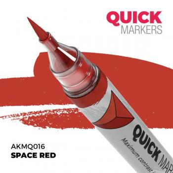AK Interactive AKMQ016 QUICK MARKER - Space Red