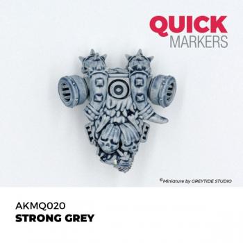 AK Interactive AKMQ018 QUICK MARKER - Grey Shadow
